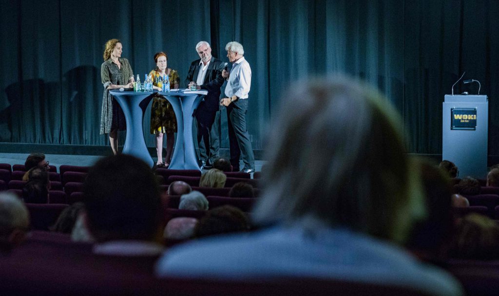 Podiumsdiskussion im WOKI